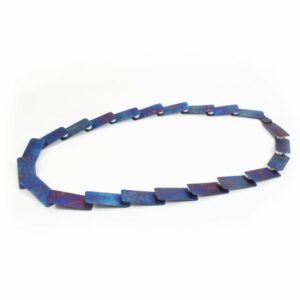 Collier Bleu avec Perles