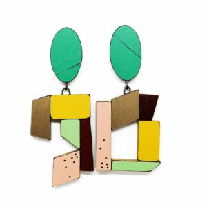 Boucles d'oreilles Koloro Gemo XL Multicolores