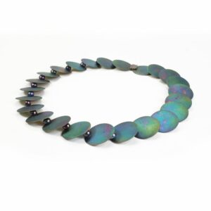 Collier Perles, Vert