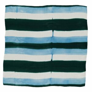 Bandana Petite Fréquence - vert & bleu