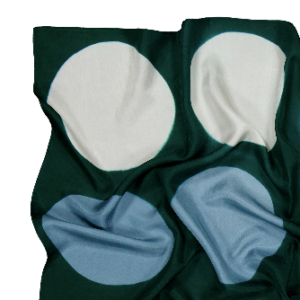 Bandana Pile - Vert & bleu