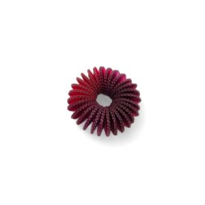 Broche "Basic" - rouge