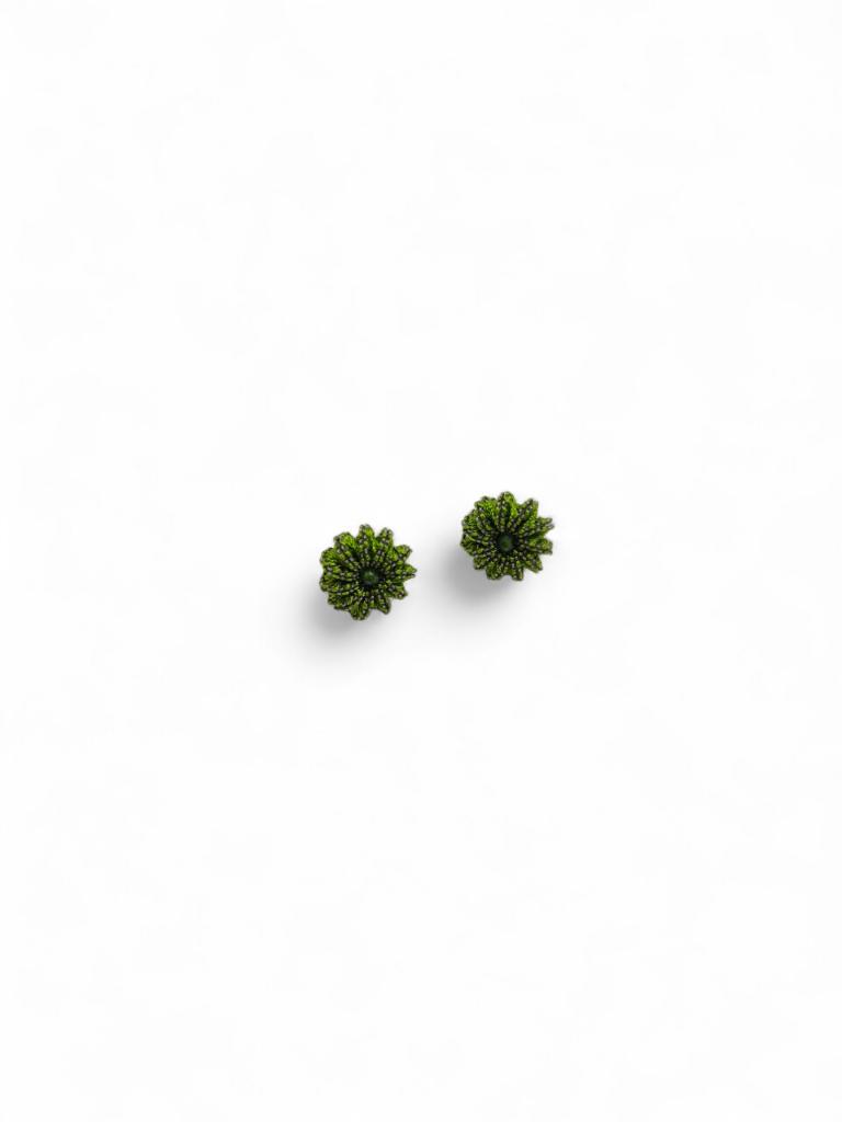 Boucles d'oreilles "Basic Mini" - vert