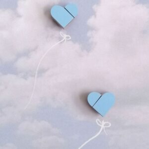 Love is in the air - bleu