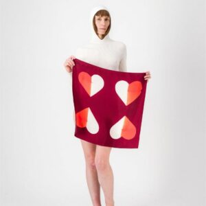 Bandana Love - rouge & corail