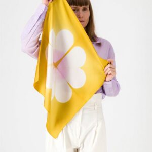 Bandana Marguerite - anis & lilas