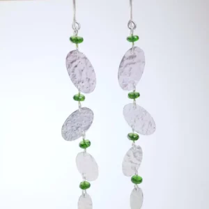 Boucles d'oreilles Flâneuses - diopsides