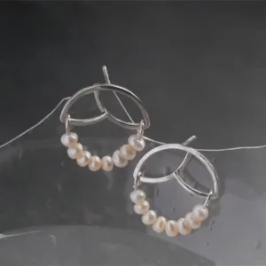 Boucles d'oreilles Yuna - perles