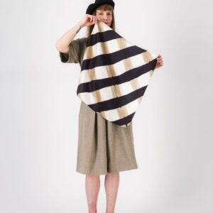 Bandana Pique-nique - beige & noir