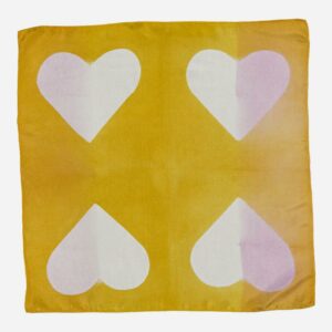 Bandana Love - anis & lilas