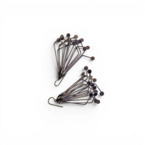 Boucles d'oreilles Filp - gris