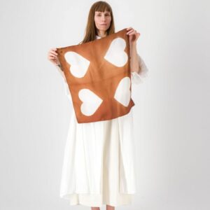 Bandana Love - chestnut & azur
