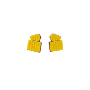 Boucles d'oreilles Koloro Gemo XS - jaune d'or
