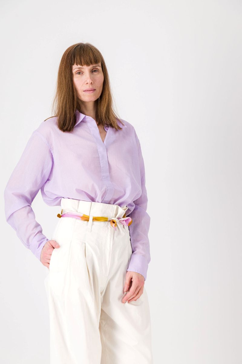 Bandana Pique-nique - anis & lilas – Image 3
