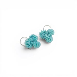 Boucles d'oreilles "Knot" - turquoise