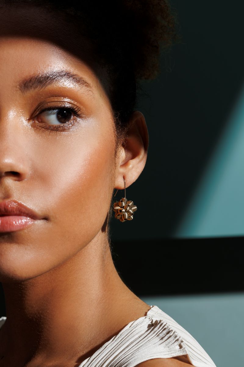 Boucles d'oreilles Épi - bronze