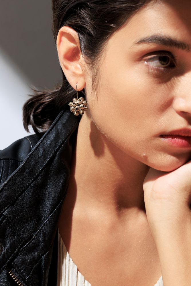 Boucles d'oreilles Épi - bronze – Image 3
