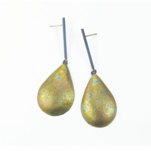 Boucles d'oreilles Gouttes - Jaune