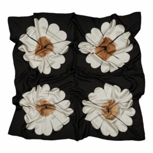 Foulard Pivoine